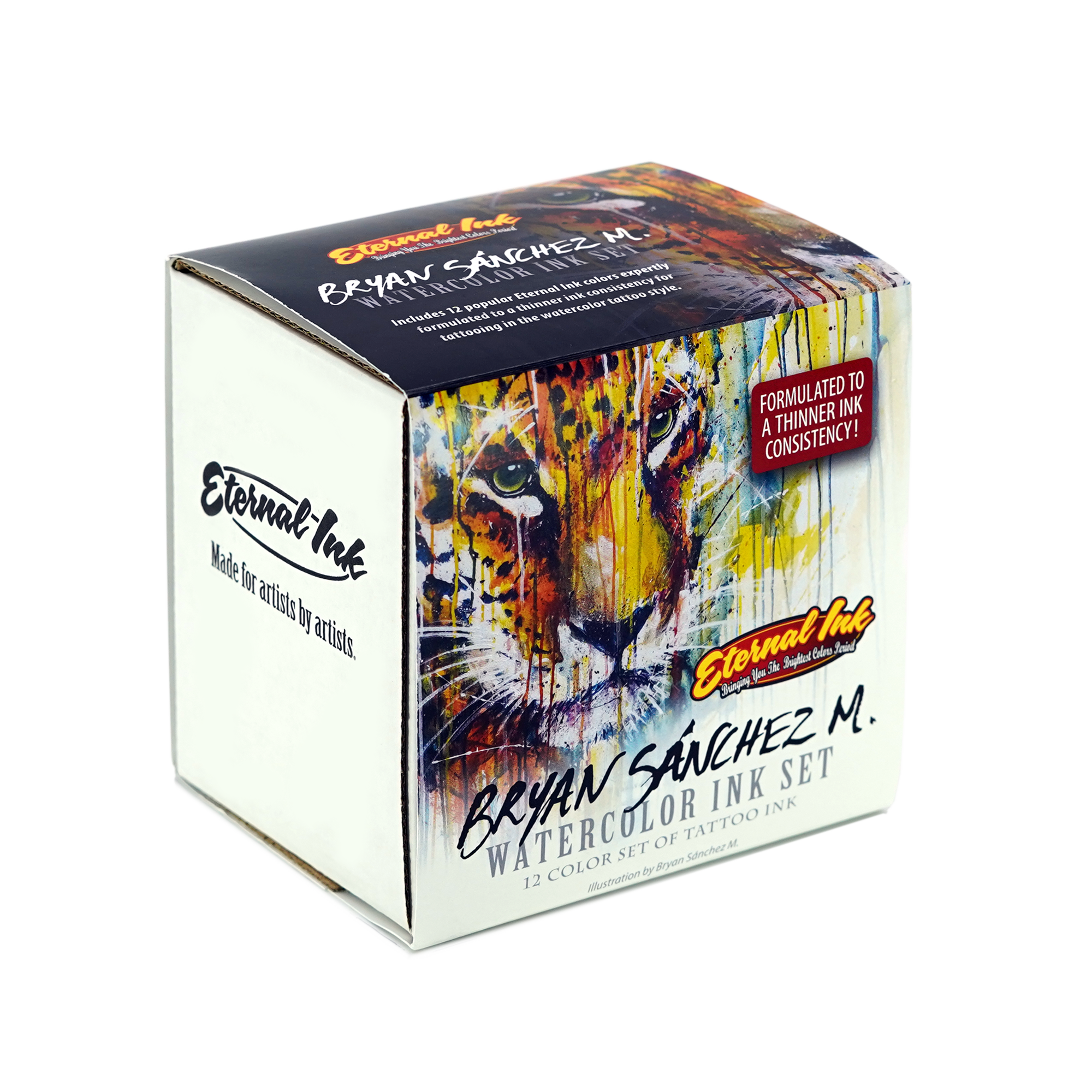 Eternal Ink Bryan Sanchez M. Watercolor Ink Set – Darklab Tattoo Supplies
